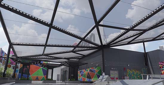 膜结构看台造价